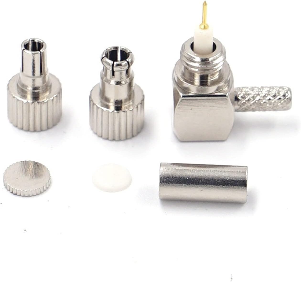 Circuit Breaker 2 in 1 TS9/CRC9 Male Right Angle RF