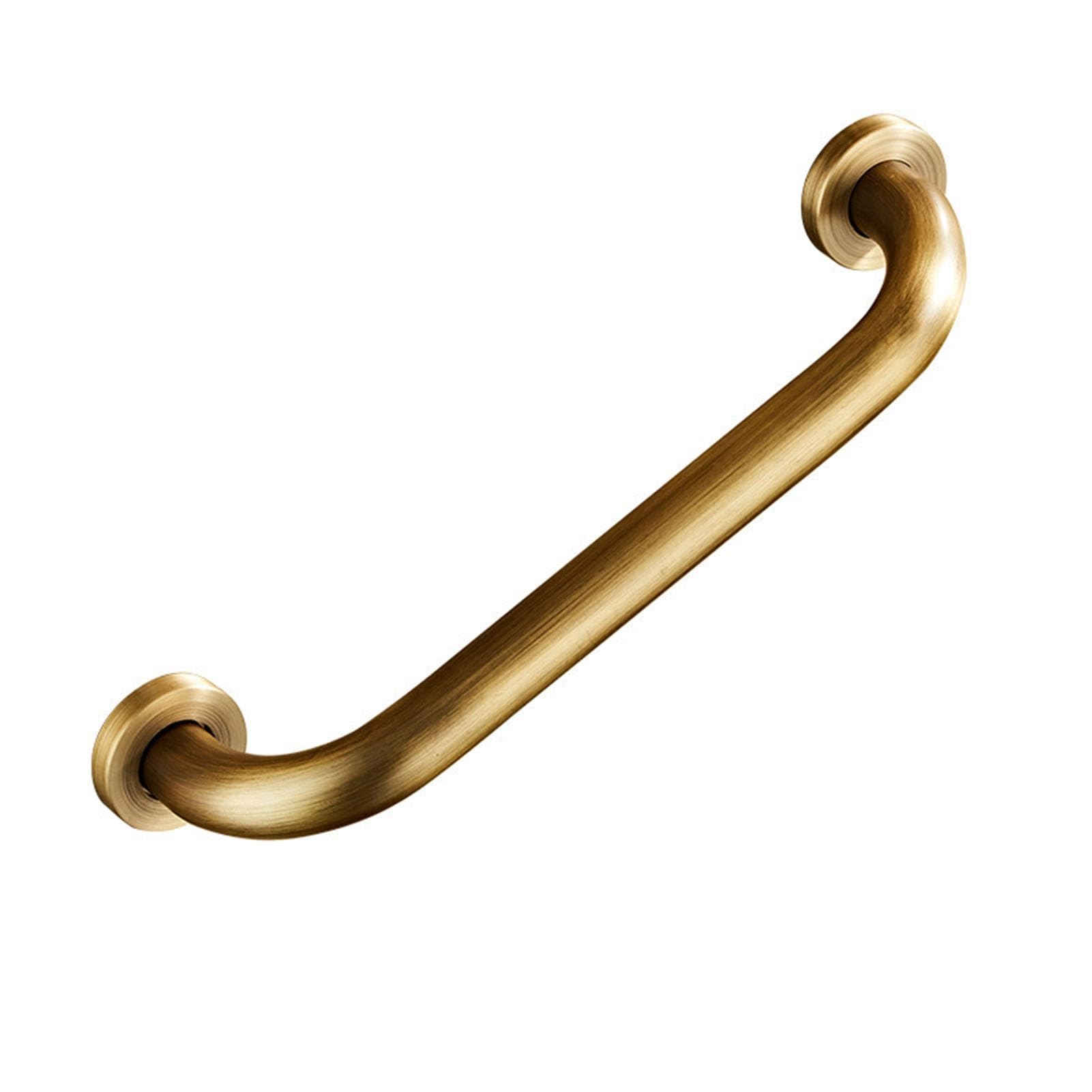 FKXSXAZ Antique Brass Grab Bars for Bathroom Kitchen Shower, Retro Style 11.81in 15.74in 19.68in Safety Anti-Slip Handle, Wall Mounted Indoor Stairs Balance Handrails(1ft/30cm)