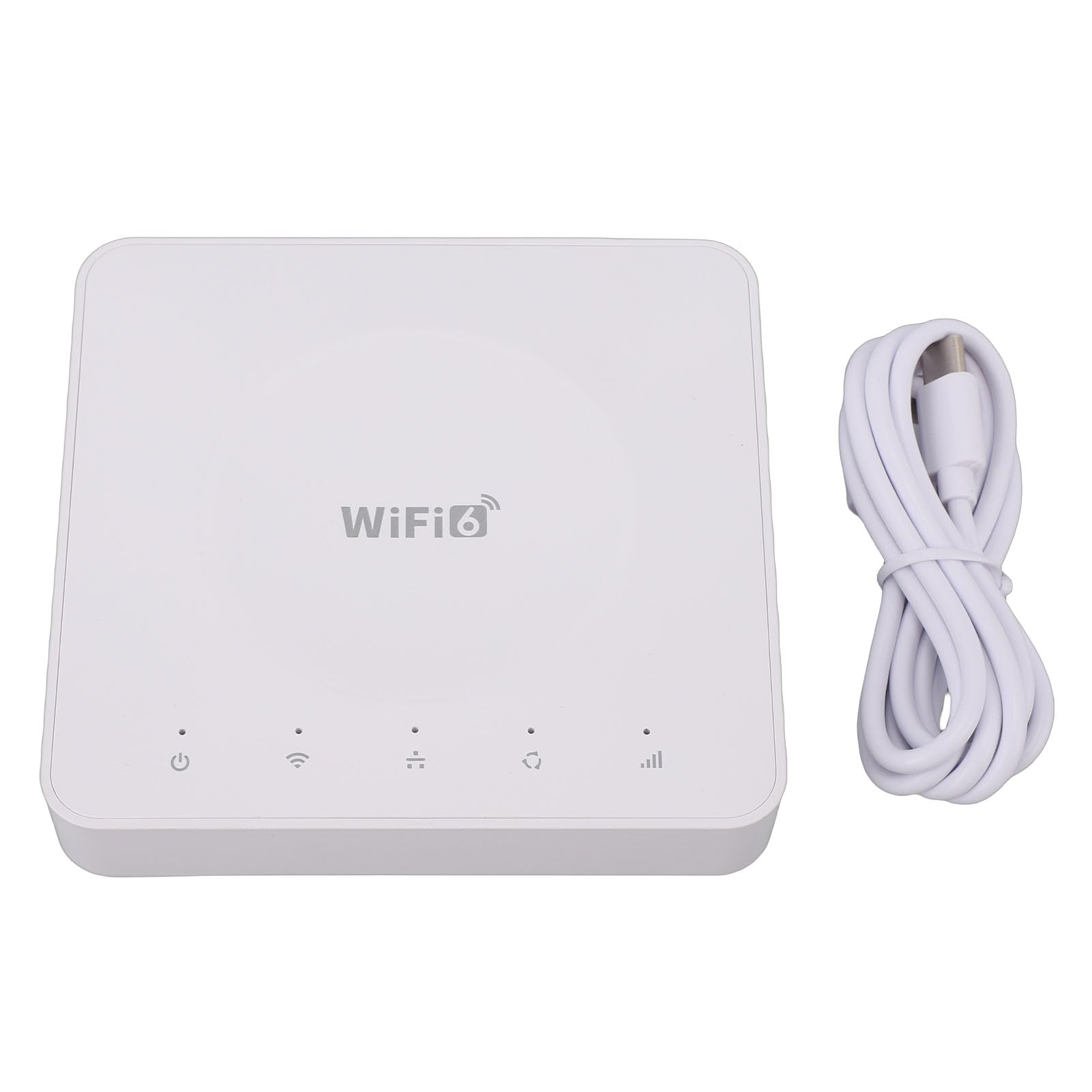 Generic Router Hotspot Portatile 4G WiFi6 Velocità Veloce per Viaggi in Ufficio a Casa Dimensioni Compatte 105x102x25mm