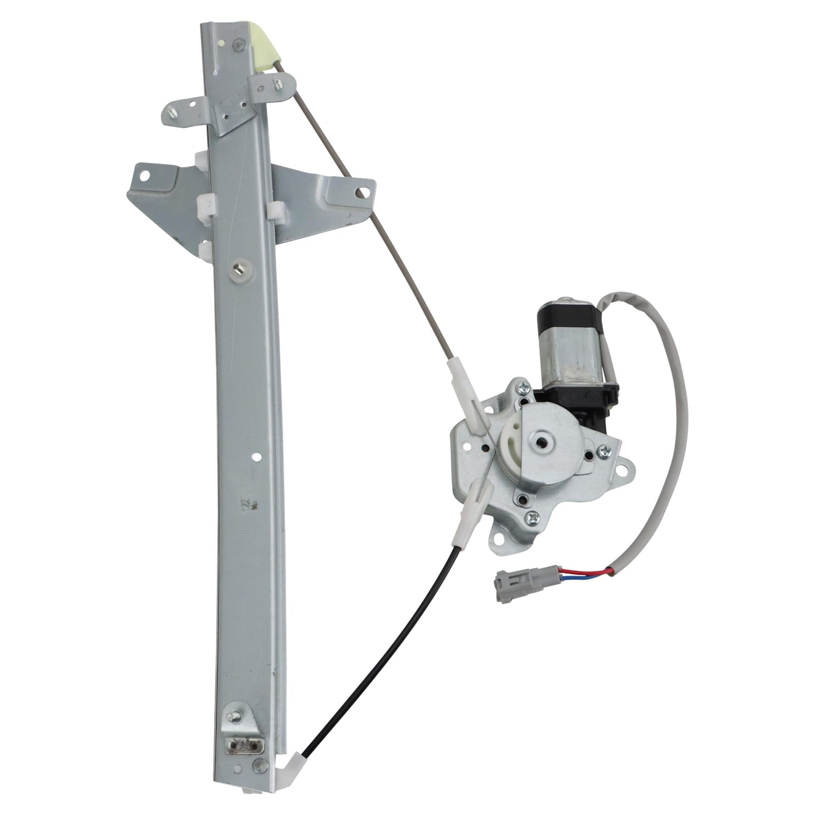 TRQ Front Left Power Window Regulator &amp; Motor Assembly Drivers Side Compatible with 1993-1997 Geo Prizm Toyota Corolla TO1350129