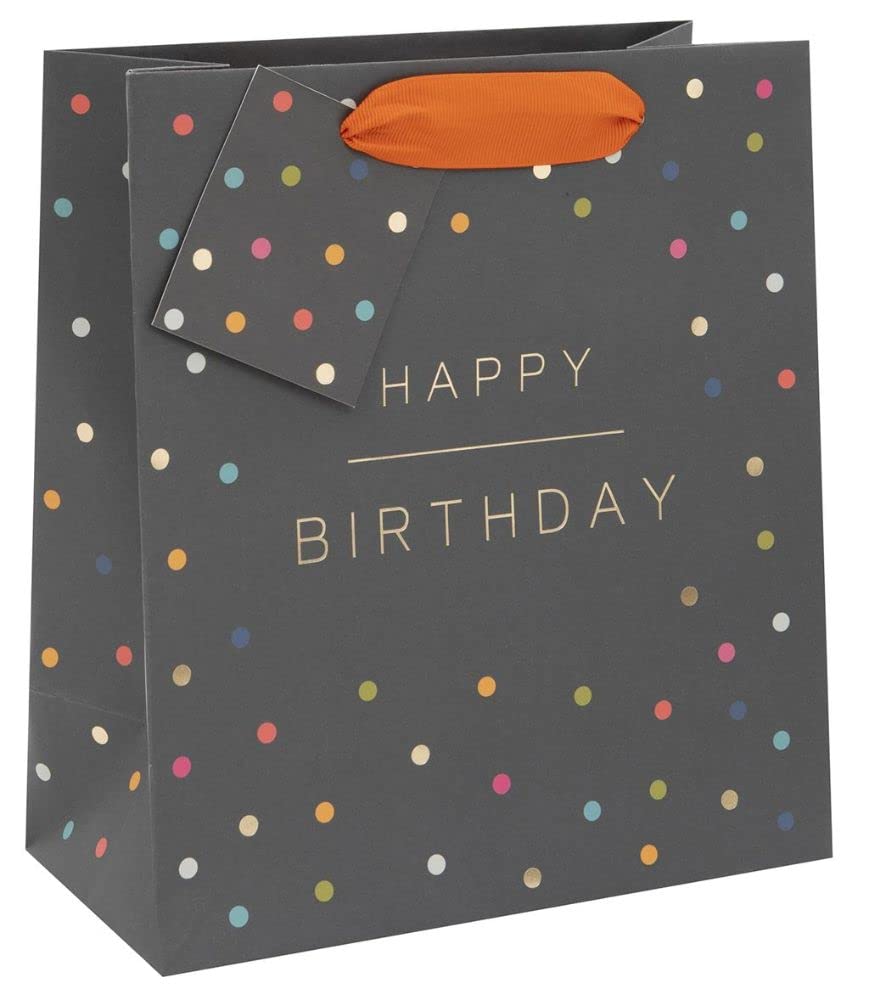 Glick Gift Bag Medium Bag Happy Birthday Spots