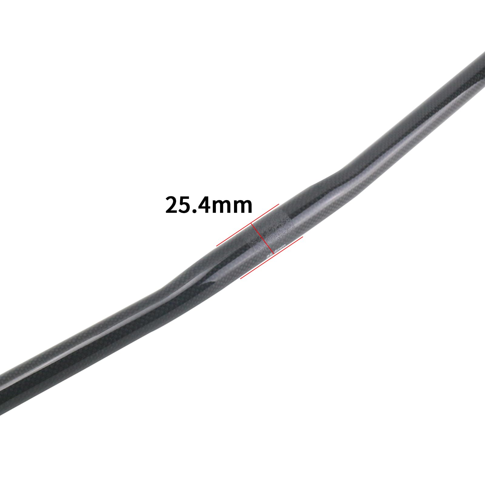 Amazon.co.jp: ロゴ無し 自転車 ストレートカーボンハンドル（短い