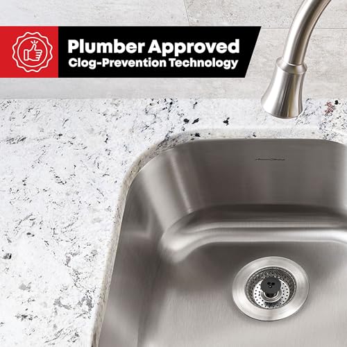 SinkShroom Kitchen Revolutionary Clog-Free Stainless Steel Sink Strainer (Black), ?11.28 Centimeters