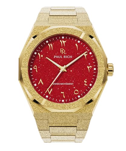 Precisione ed eleganza: gli orologi di lusso Paul Rich da uomo offrono la perfetta combinazione di precisione, comfort e raffinatezza. Alimentati da movimenti al quarzo riconosciuti a livello mondiale e dotati di resistenza all'acqua, questi orologi ti assicurano di rimanere puntuale ed elegante per ogni occasione.