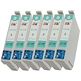 mita 互換インク ライトシアン 6個パ