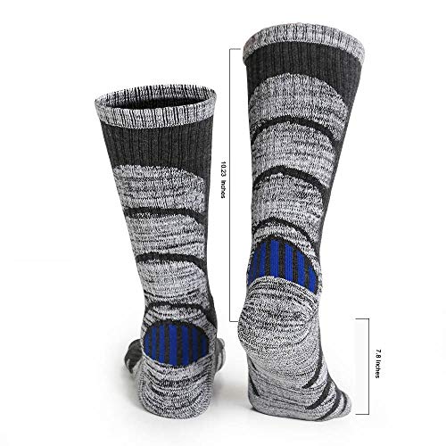 Xikun Ski Socks Men Women Warm Skiing Socks High Performance Outdoor Winter Sport Socks (Assortment Black X 1 Pair,Dark Grey X 1 Pair,Dark Blue X 1 Pair) #TOP2
