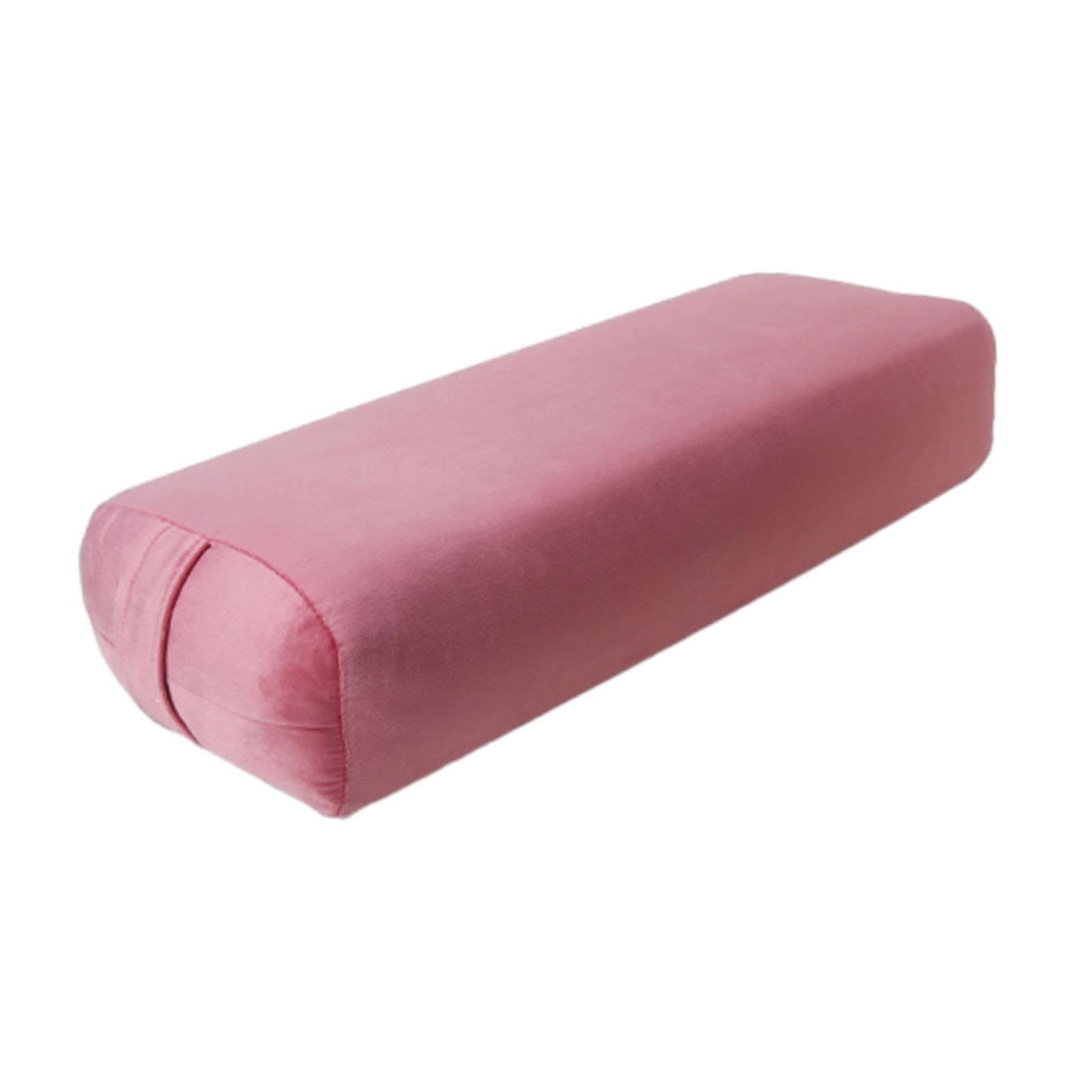 Cómoda Almohada de Yoga con Soporte para práctica de Yoga restaurativa, Funda extraíble y Esponja Suave de Apoyo, cojín de meditación con Esponja, Accesorios para