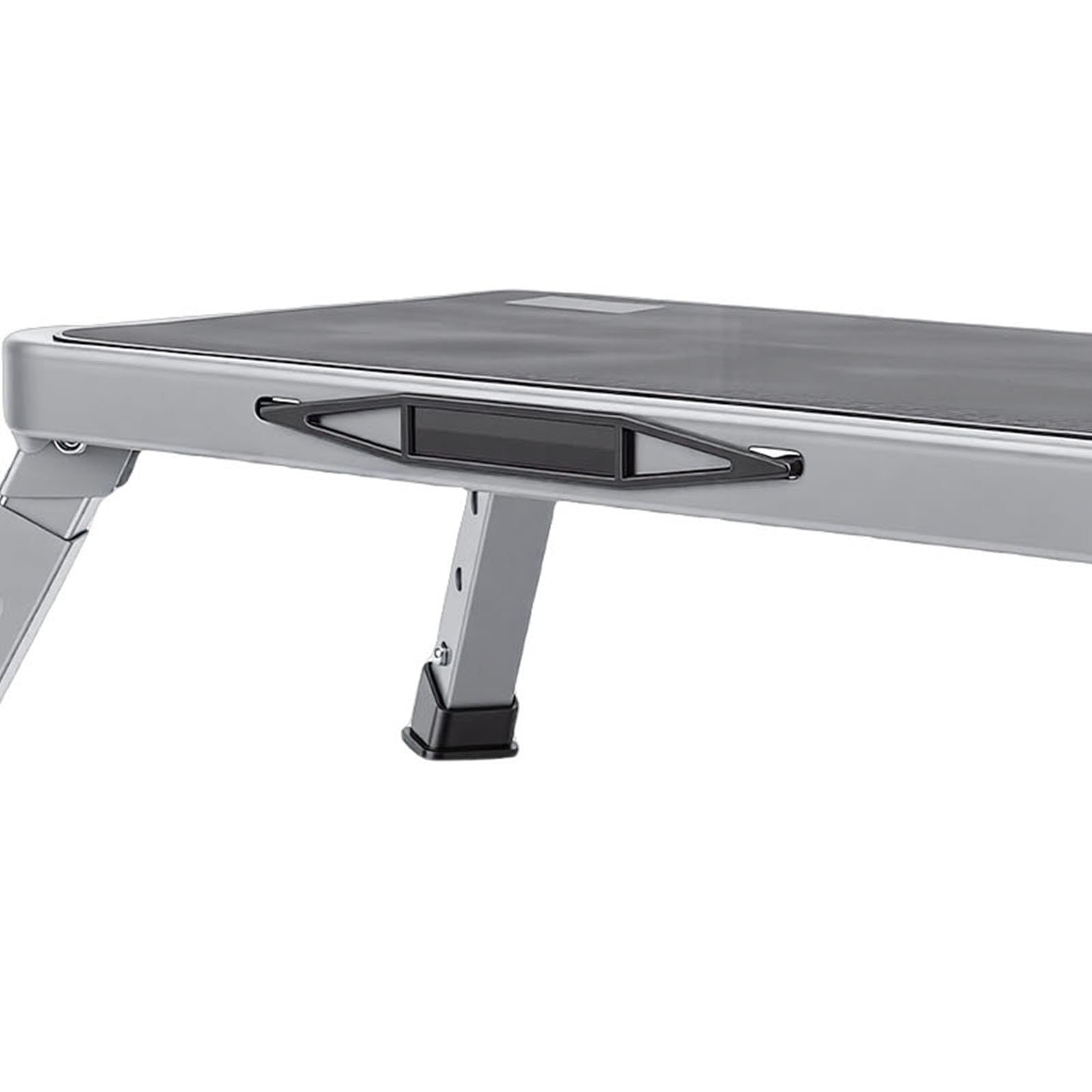 KIMISS Taburete Plegable para RV, Ajustable de 3 Niveles con Amplia Superficie Antideslizante, Capacidad de 330.7 Lbs, Plataforma Portátil para Acampar
