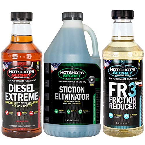 Hot Shot's Secret Trio Diesel Oil And Fuel Additive - 128 Fl. Oz. #TOP1