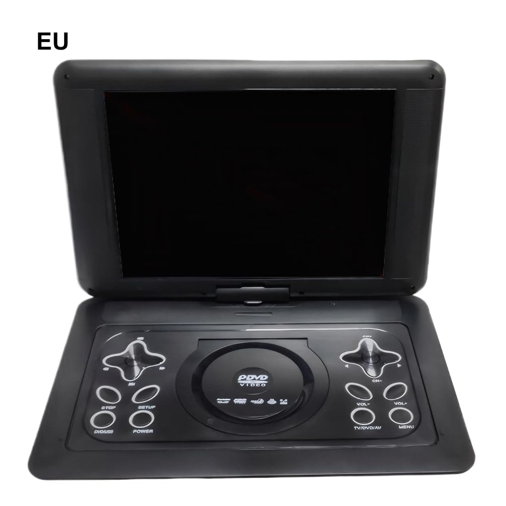 Lecteur DVD Portable avec écran 1 en résolution 1024 × 768 HD Lecteur DVD Portable écran pour Voiture ABS