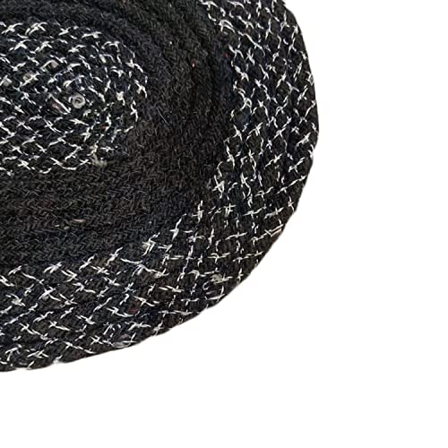 Image of Door Mats for Home | Door Mats for Home Entrance | Door Mat for Bathroom| Soft & Super Absorbent Mats for Shower | Washable, Non-Slip & Quick-Drying Mats (Pack of 2) (Gray & Black)
