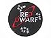 Red Dwarf Series Logo sew iron on Patch Badge Embroidery 8.5x8.5cm 3.5" RD-02