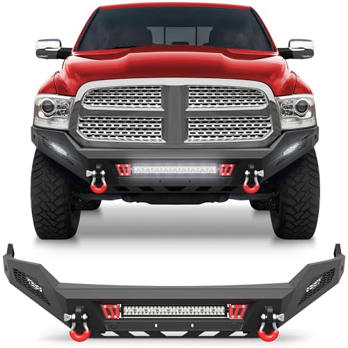 Longsun Front Bumper Fit 2013-2018 Ram 1500 + 2019-2024 Ram 1500 Classic