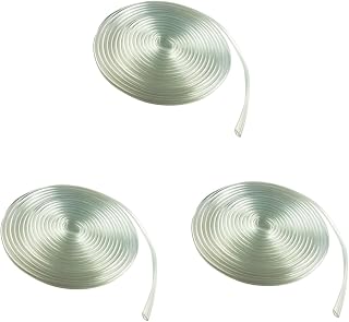 FAVOMOTO 3Pcs Guarnição De Plástico Guarda De Porta De Carro Protetor De Porta De Carro Tira De Guarda Protetores De Porta De Carro 5M Forma De U Tira De Moldagem De Porta De Carro Agente