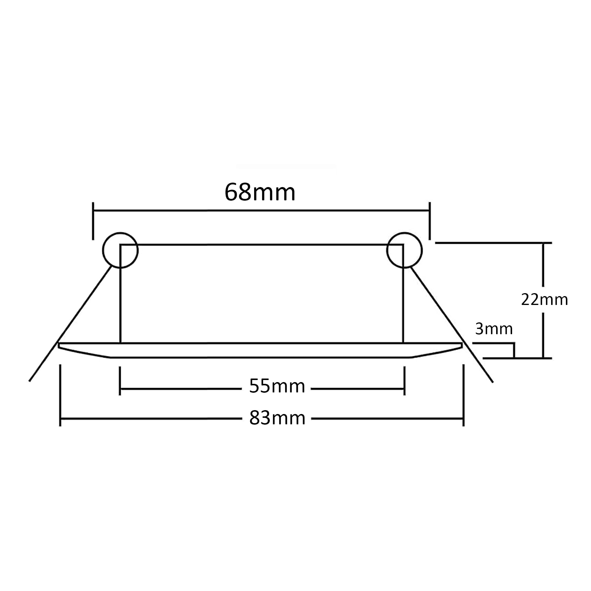 GeyouLux 10er Einbaustrahler GU10 Aluminium Schwenkbar Weiß Einbauspots Rund Lochdurchmesser 68-75mm Decken Einbaustrahler 230V