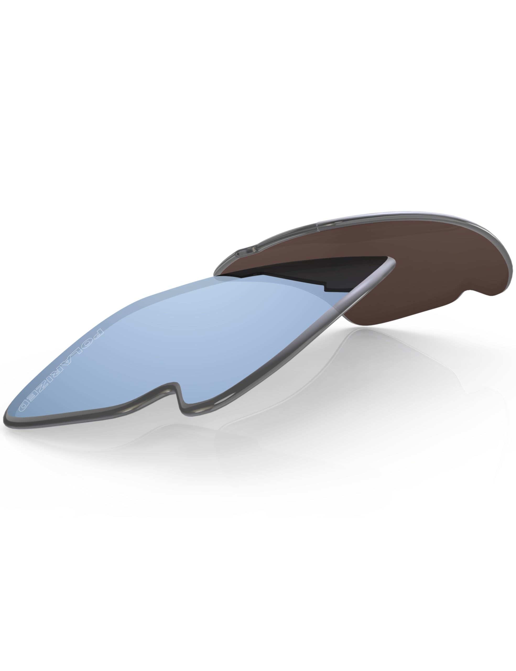BLAZERBUCK Lentilles de rechange et kit de chaussettes pour lunettes de soleil Oakley Flak 2.0 XL OO9188