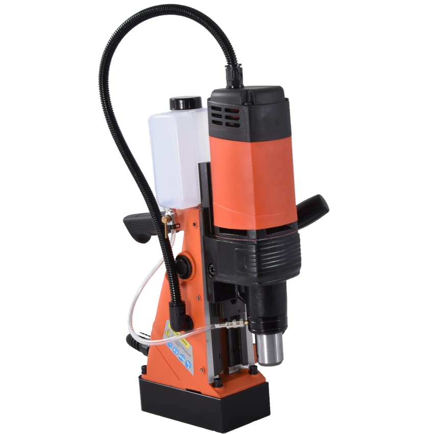Taladradora y roscadora magnética automática DX-35 10-35MM pequeña base magnética taladro 1100W