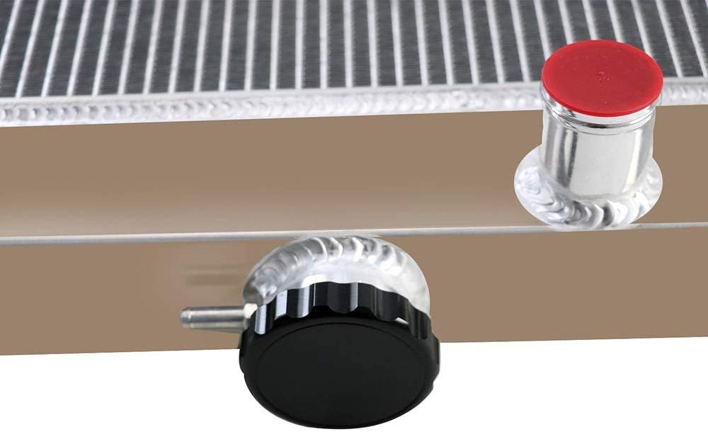 ALLOYWORKS 3 Row Aluminum Radiator + Shroud Fan + Relay for 1949-1954 1952 CHEVY BEL AIR/SEDAN/COUPE