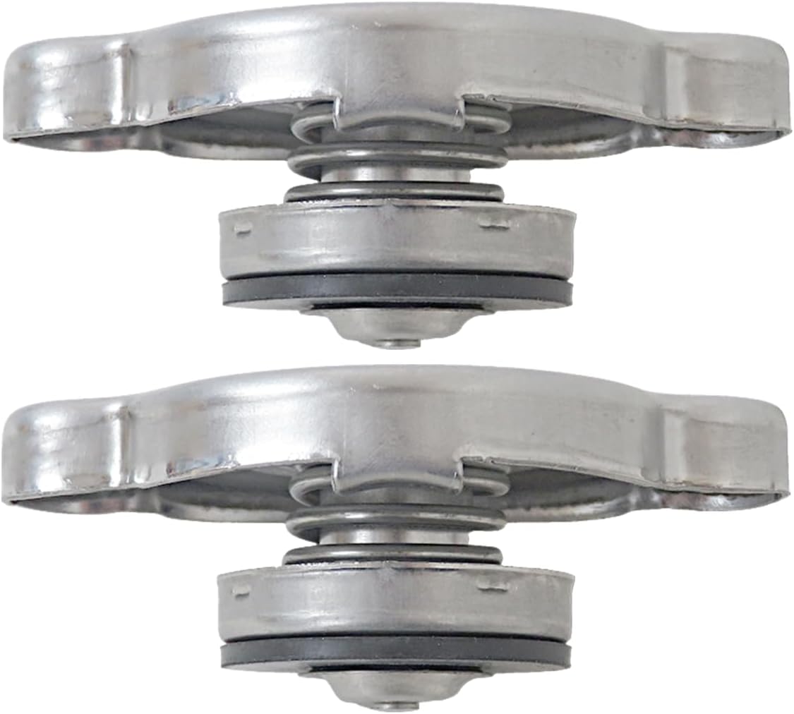 New Radiator Cap 2533038001, 2533039100 for Ford Ranger 1995-2011, Replace 1351958, F87H8100AA, XM348100EB, 2 Pcs by Misimain