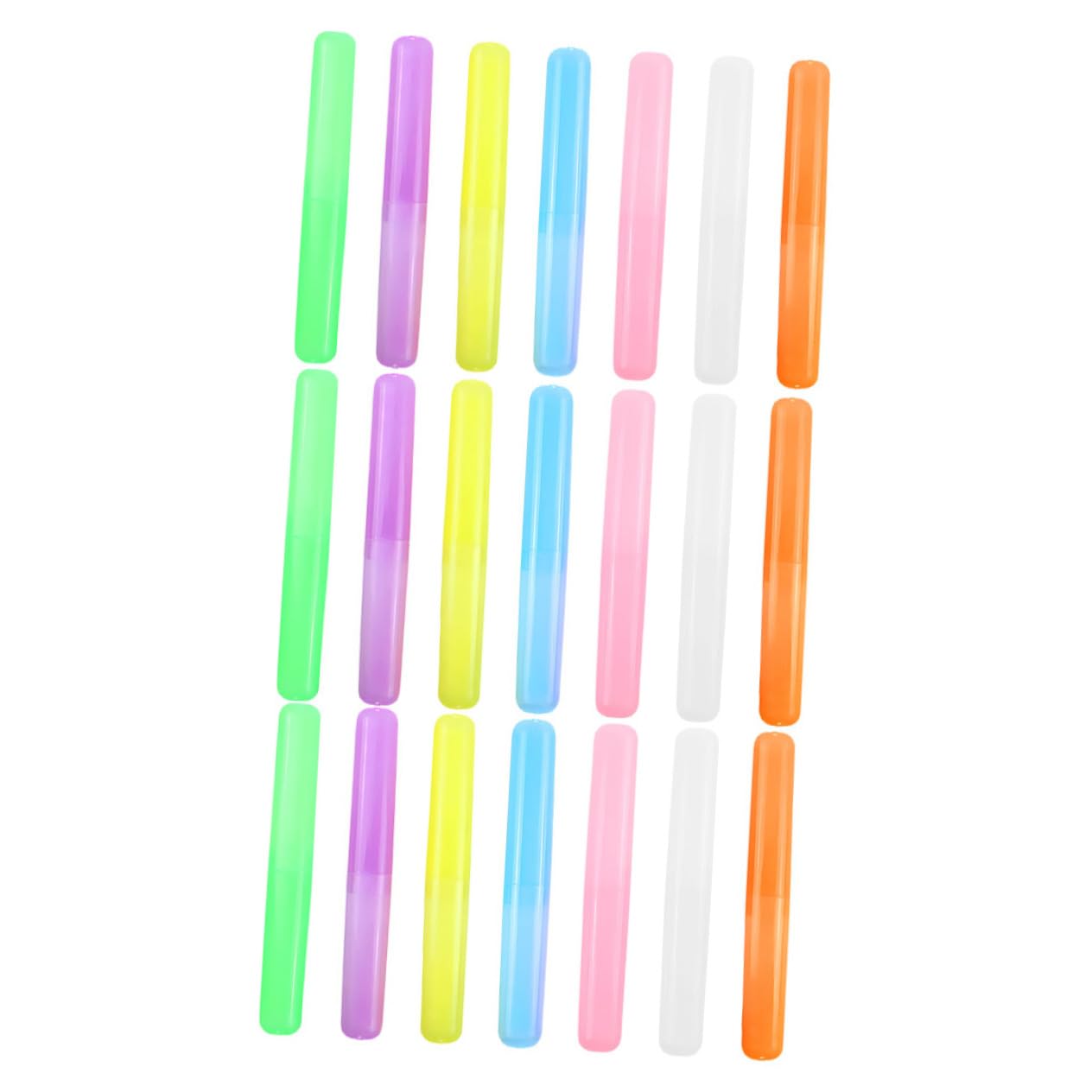 Alipis 84piezas Organizador De Cepillos De Viaje Estuche Portátil para Pasta De Dientes y Cepillos para Actividades Al Aire y Viajes