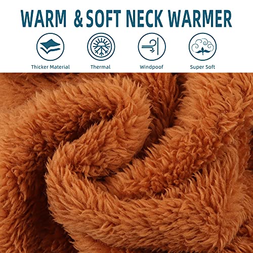 Image of JANGANNSA Fleece Kids Scarf - Warm Winter & Autumn Neck Warmer for Boys & Girls 1-6Y