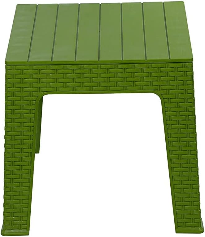 Dahuja Furnishers Center Coffee Table For Outdoor | Indoor | Restaurant & Garden Count 1 Table (M.GREEN)