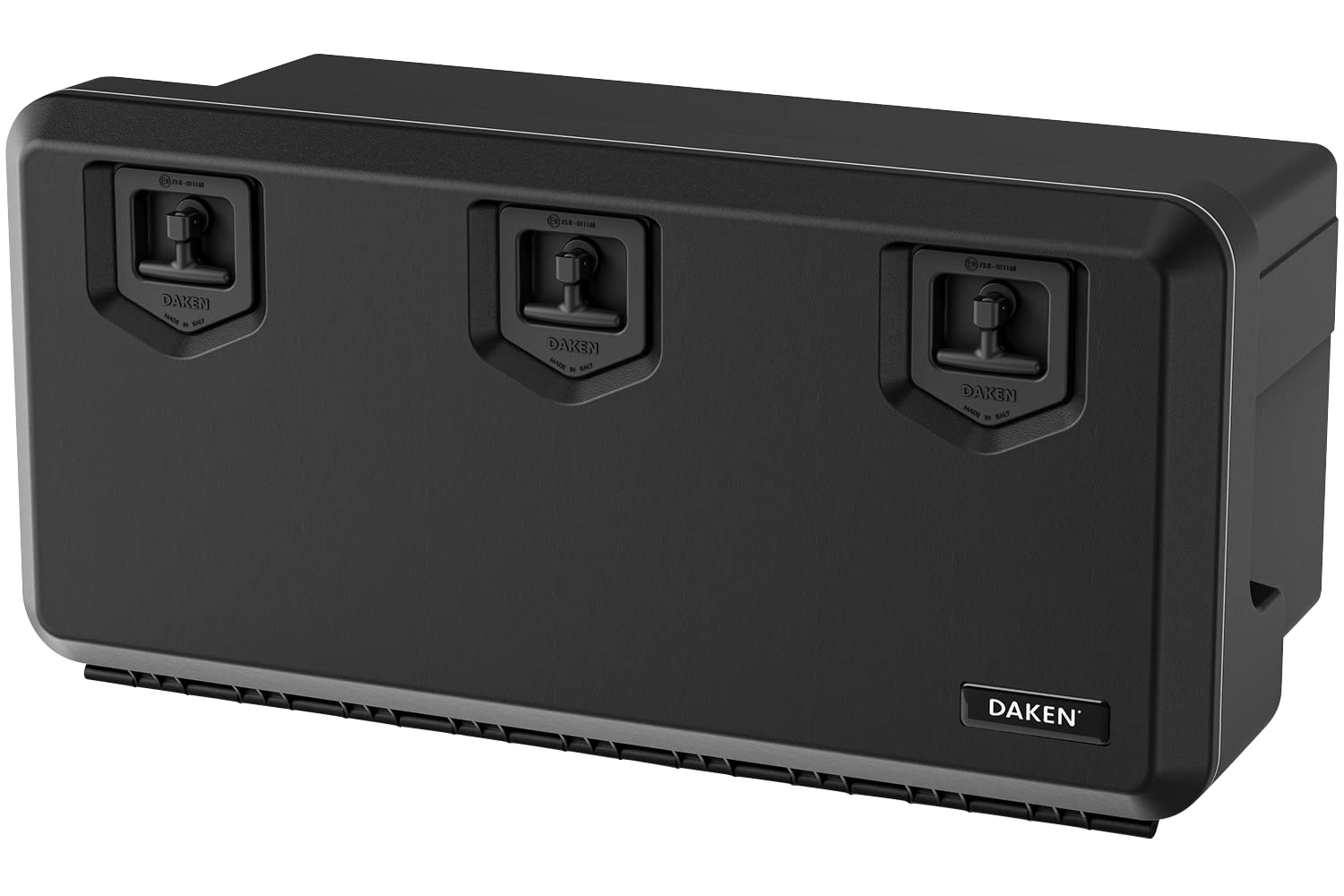 UNITRAILER Coffre à outils DAKEN 81008 WELVET 1030x500x455 mm Boîte de rangement 147l pour camion poids lourd et remorque Boîte plastique robuste et étanche avec serrure de sécurité professionnelle