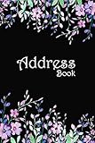 Address Book: Perfect for Keeping Track of Addresses, Email, Mobile, Work & Home Phone Numbers, Social Media, Birthdays & Anniversary