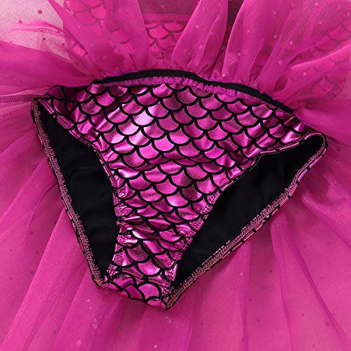 IEFiEL Vestito da Balletto Bambina Leotard Abito