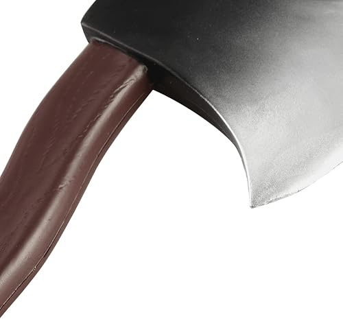 Miniatura 4 de BinaryABC Cuchillo de hacha de fiesta de disfraces de Halloween, arma de hacha de juguete, accesorios de Halloween aterradores