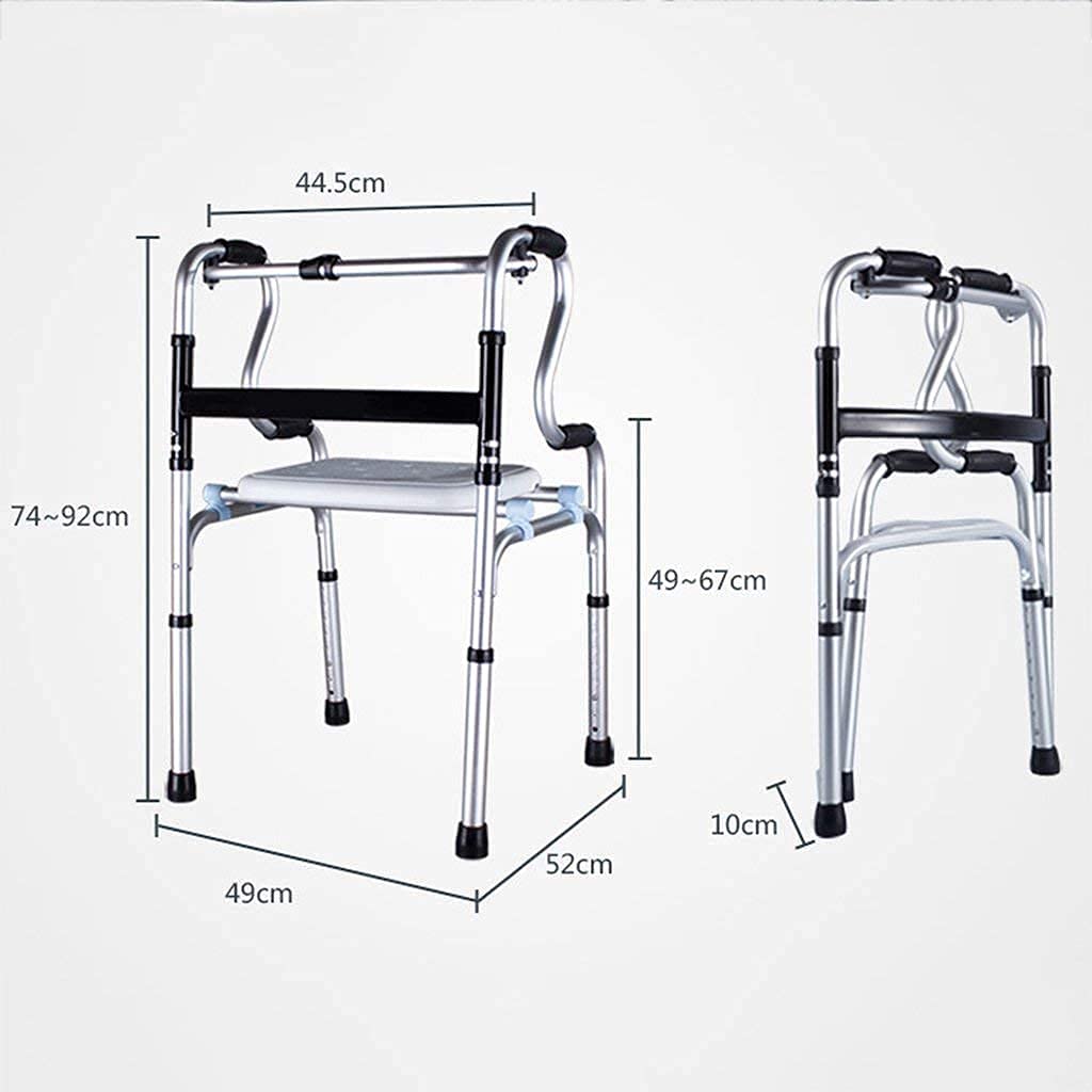 Chodziki dla seniorów Ramki do chodzenia Rollatory Chodzik dla osób starszych Aluminiowe kule Niepełnosprawny wózek spacerowy na stojąco Laska ze szpitalnym chodzikiem Standardowy chodzik Rollator