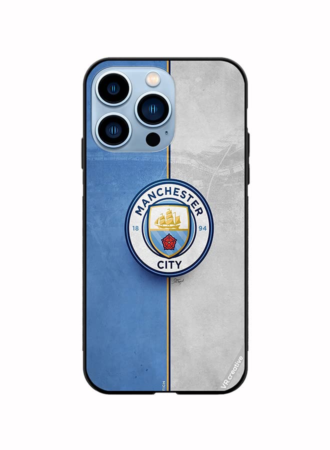 VR Creative Protective Case Cover For Apple Iphone 13 Pro Manchester City Design Multicolour NR029082