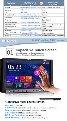 EINCAR 2017 più Basso Rumoroso da 7 Pollici Doppio...