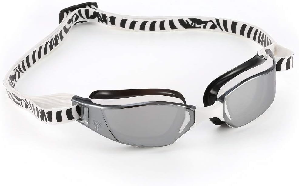 Phelps Xceed White/Black Mirror Racing Goggles