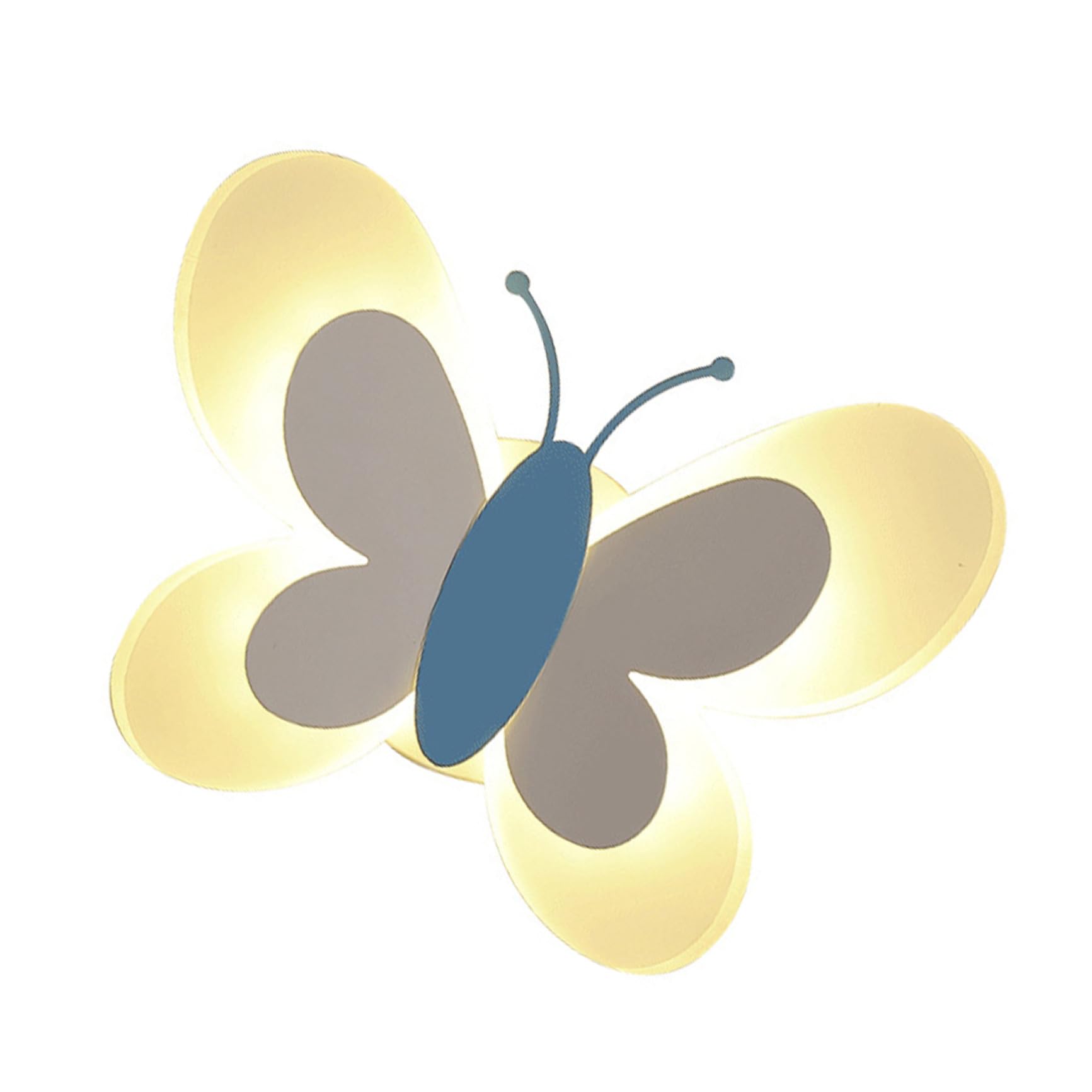 Lámpara de pared moderna diseño insecto antideslumbramiento para pasillo 8