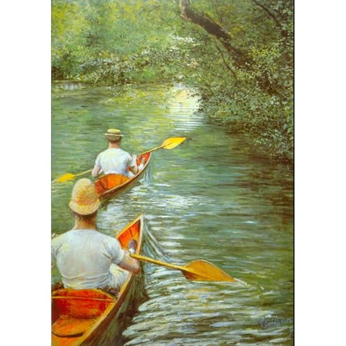 Candeling par Caillebotte impression giclée roulée ARTICULOZY 101x127 cm toile