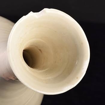 Amazon.co.jp: 中国 徳化窯白磁 刻花文 玉壺春瓶 C 6899 高さ約23.3 Amazon.co.jp: 中国 徳化窯白磁 刻花文 玉壺春瓶 C 6899 高さ約23.3