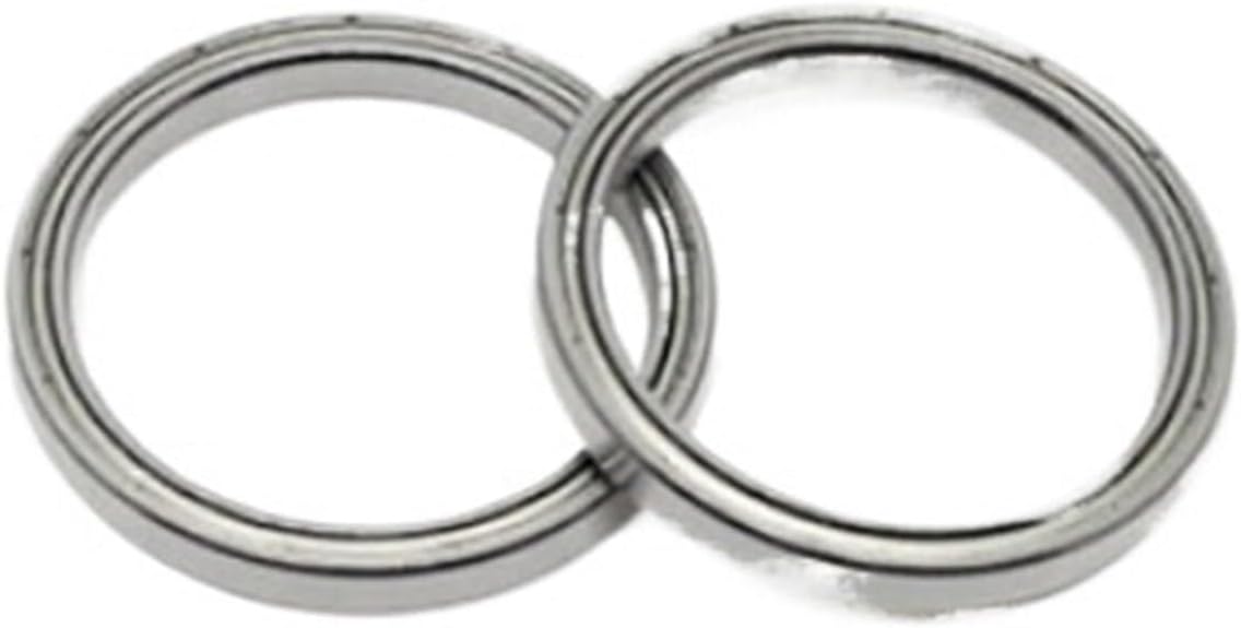 Bearings, 5/10pcs 6702ZZ Bearing ABEC-1 15x21x4 mm Thin Section 6702 ZZ Ball Bearings 61702 6702z GCR15 Steel,High Load Carrying Capacity(12PCS)