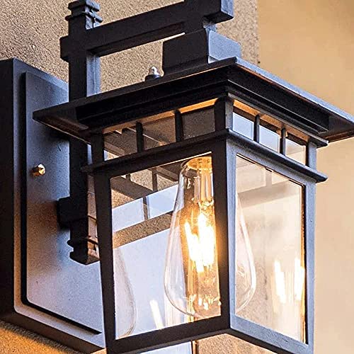 Lámpara de noche elegante minimalista aplique de pared exterior e interior 5