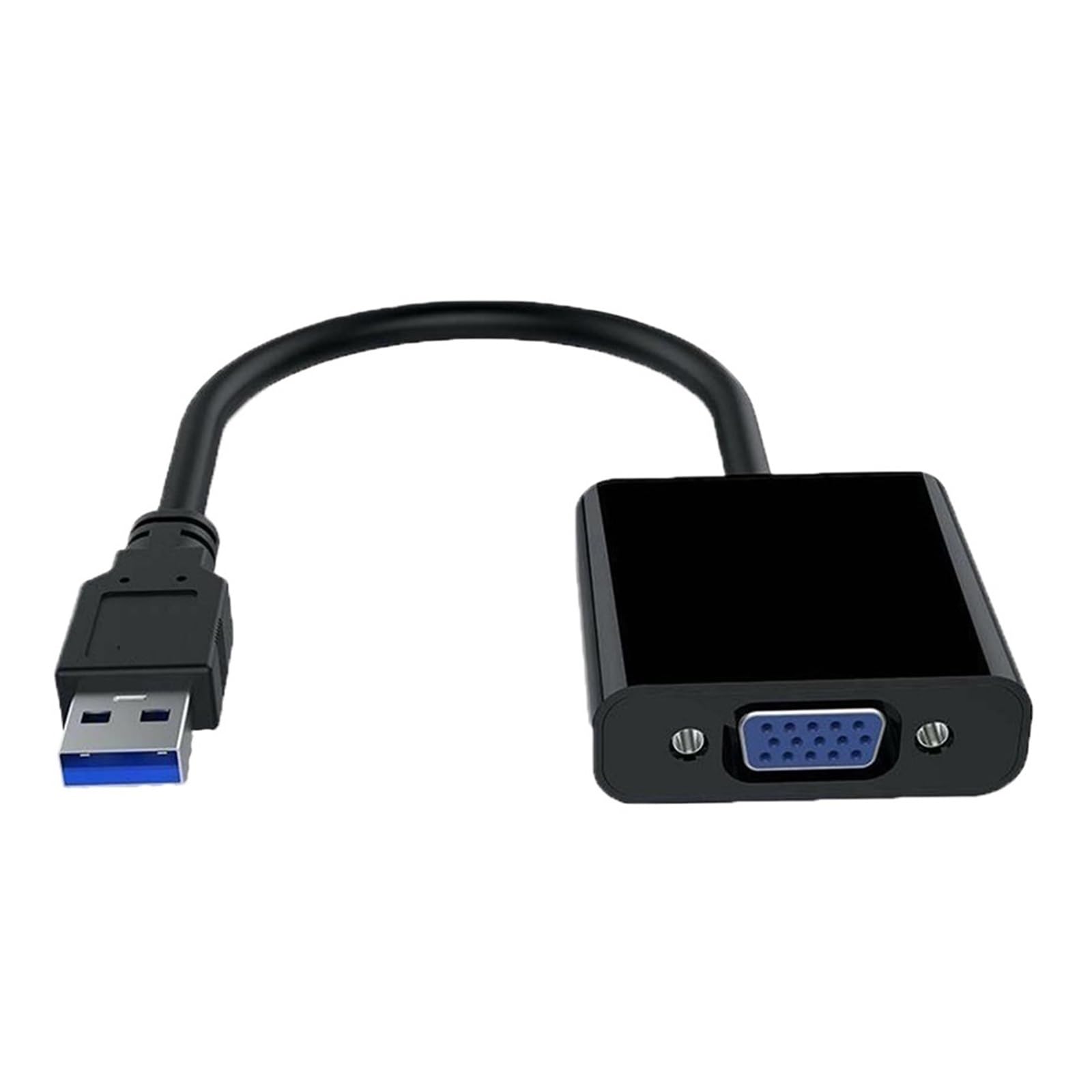 Adaptateur USB 3.0 vers VGA 1080P HD Carte vidéo Externe Convertisseur Multi-Affichage for Ordinateur de Bureau Moniteur de PC Projecteur HDTV
