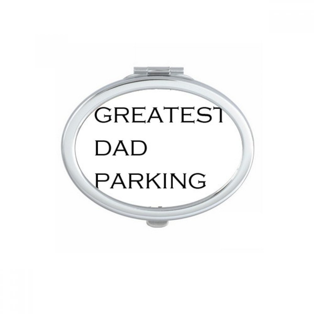 Miroir de poche ovale mignon petit miroir de main compact pour maquillage multicolore