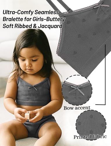Livona Ultra-Comfy Seamless Bralette for Girls–Buttery Soft Ribbed & Jacquard,No Padding – Effortless Comfort & Style3
