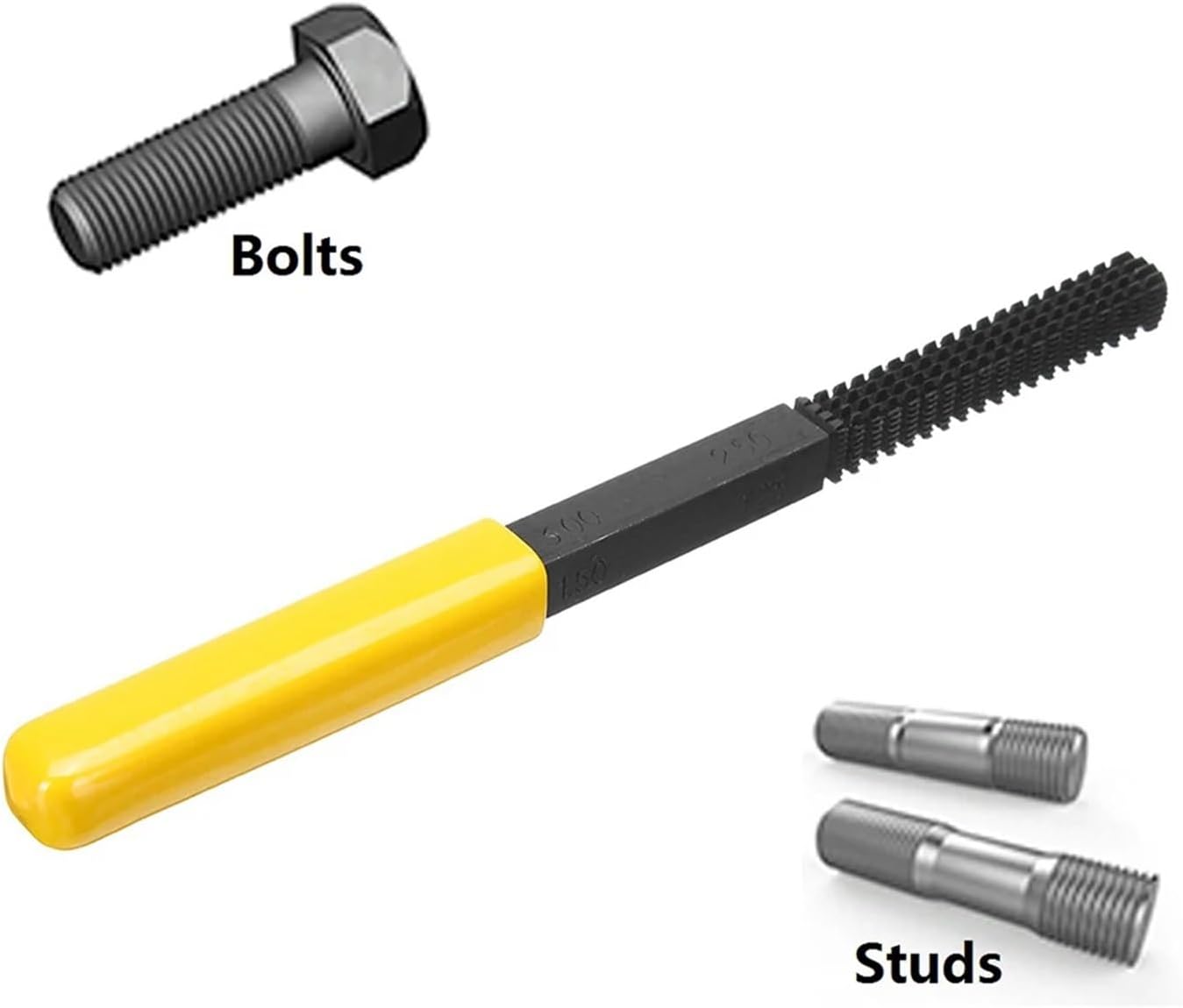 Thread Repair File Mini Damaged Screw Thread File Professional Mechanics Bicycle Restore Tool