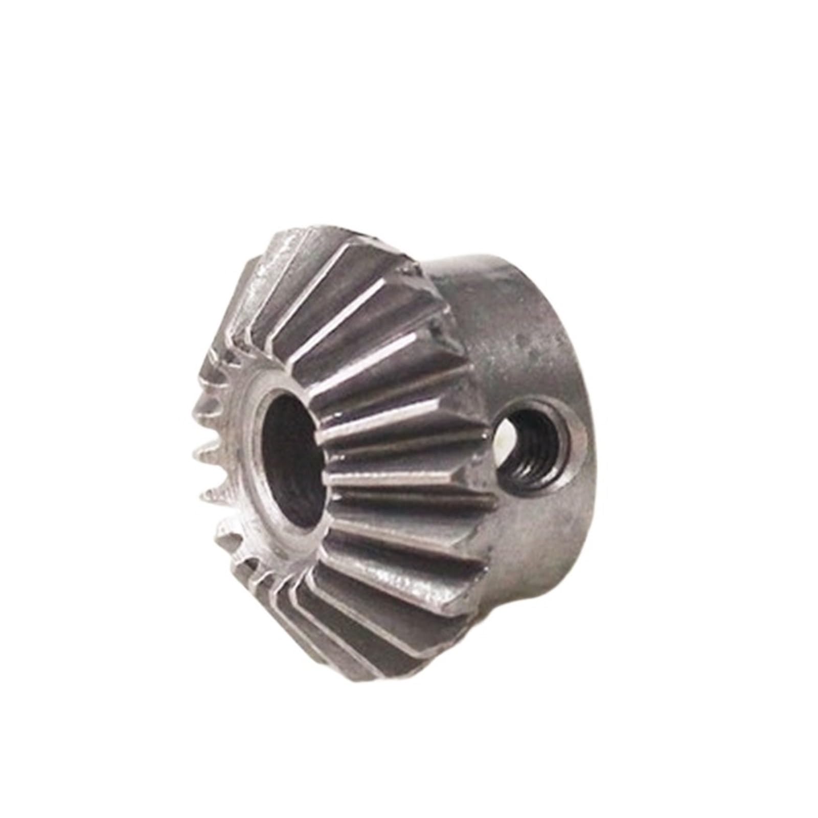 Bevel Gear Pinion Hardware Mechanical 2pcs 1:1 Bevel Gear 1 Modulus 20 Teeth with Inner Hole 5mm 6mm 6.35mm 8mm 90 Degree Drive Commutation Steel Gears Screw(10mm)