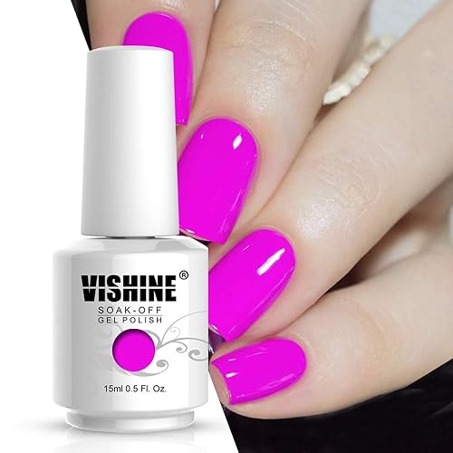 Miniatura 107 de Vishine Esmalte de uñas de gel blanco transparente lechoso de 0.5 fl oz, esmalte de gel UV LED, color nude lechoso para el hogar, manicura, barniz
