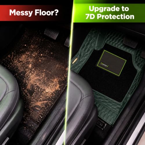 Image of EV MASTER 7D Car Floor Mats for Tata NEXON EV Hybrid (2026 Onwards) Complete Set | Waterproof | Anti-Slip | Luxury Premium Car Mat | Full Coverage | Custom Fitted Car Foot Mats