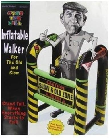 "Over The Hill" Inflatable Walker | 1 Pc