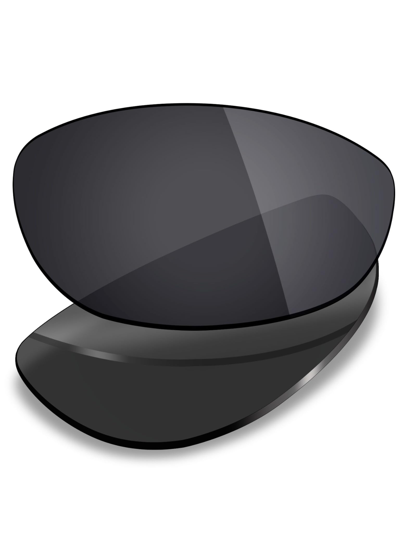 Mryok Men's Polarized - Stealth Black Polarized Replacet Lenses For Oakley Twenty Xx 2012 - Stealth Black
