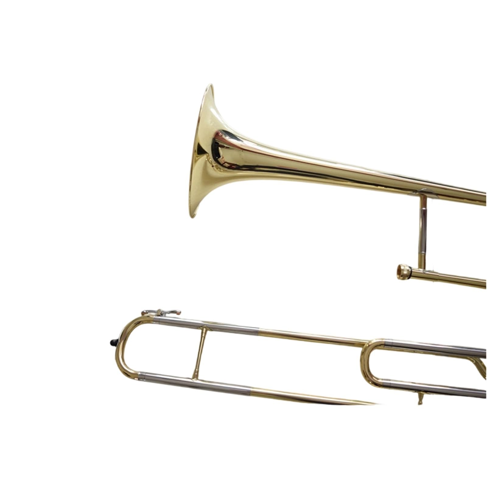 Trombón Vertical En Si Bemol Mayor Instrumento De Pistón Vertical