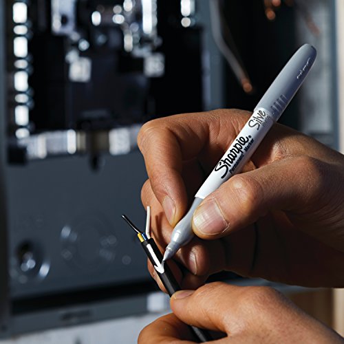 Sharpie Metallic Permanent Markers, Fine Point, Assorted Colors, 6 Count #TOP5